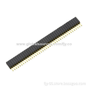 PH2.54 2*2P Straight H8.5 PBT Female Header with 3A Current Rating